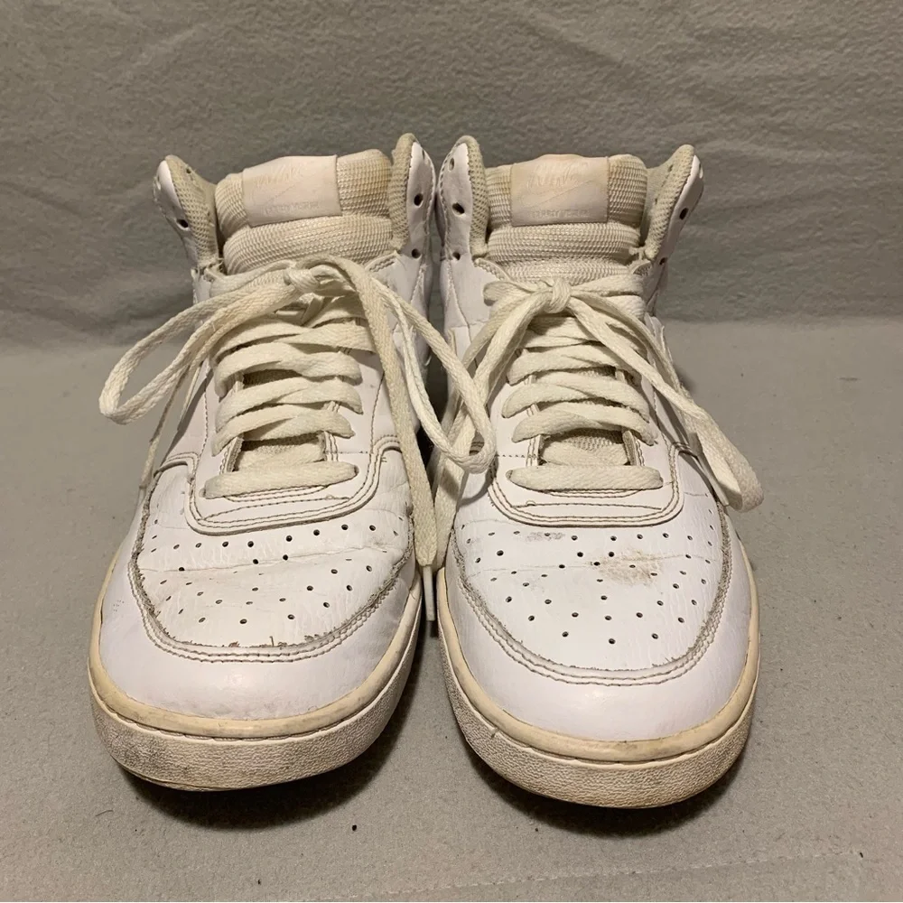 Nike Air high top white sneakers - Size 10.5